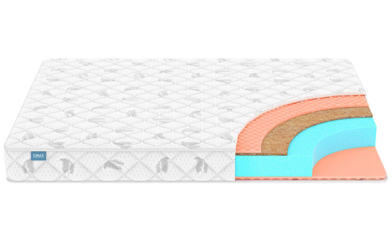 матрас Dimax Оптима ролл симпл массаж 1 Dimax Оптима ролл симпл массаж
